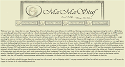 Desktop Screenshot of mamastuf.org